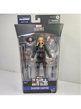 SEALED Sharon Carter Marvel Legends Figure Falcon Winter Soldier ULTRON BAF NEW